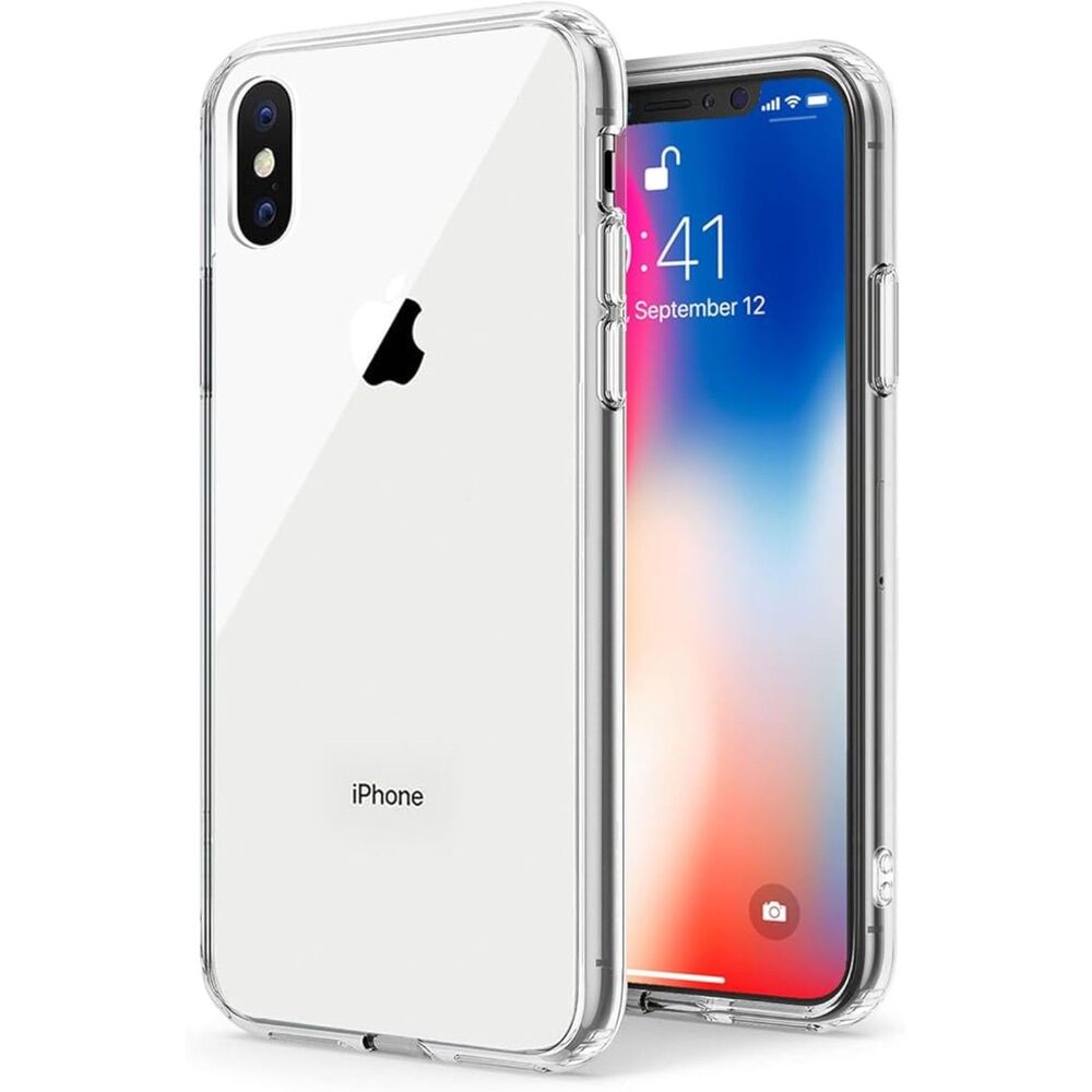 iPhone X & iPhone Xs, Clear Case Non-Yellowing